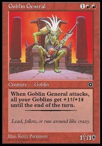 Goblin General - Portal Second Age (Rare)