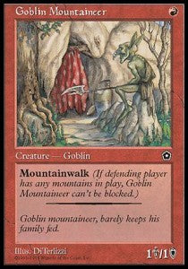 Goblin Mountaineer - Portal Second Age (Common)