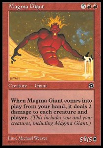 Magma Giant - Portal Second Age (Rare) Main image