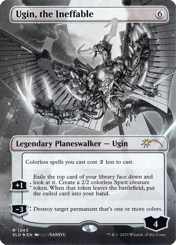 Magic-kaart Ugin, the Ineffable SLD-1243 uit Secret Lair Drop (Rare)