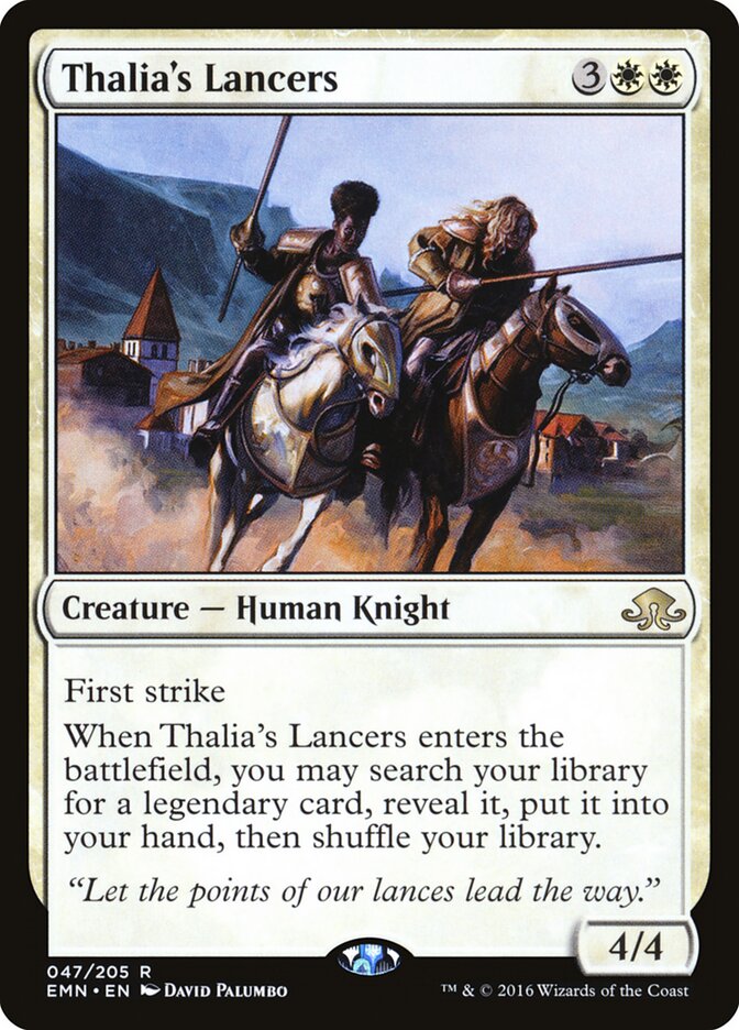 Thalia's Lancers - Eldritch Moon (Rare) [EMN-47] Immagine principale del prodotto
