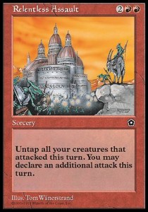Relentless Assault - Portal Second Age (Rare) Hauptbild