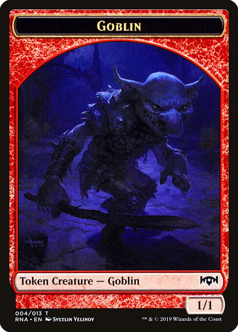 Goblin – Ravnica Allegiance Tokens (TRNA-4) Magic: The Gathering card | LC-REM-20260804-15151329444172-993613a6-09a9-45a5-b35f-5a5fdb6d14ec