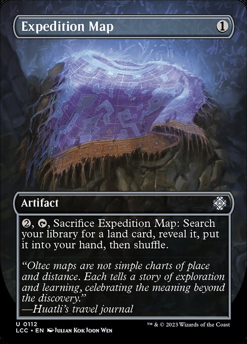 Expedition Map – The Lost Caverns of Ixalan Commander (LCC-112) Magic: The Gathering card | LC-REM-20260804-15151600238924-99486234-ad21-4cf7-be29-da22687ac66a