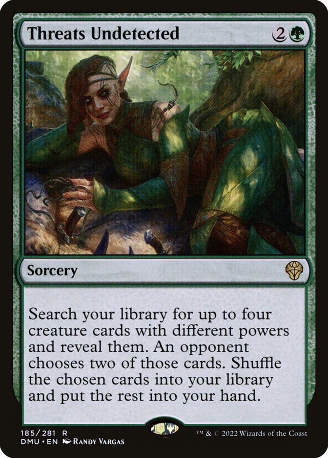 Threats Undetected - Dominaria United (Rare) [DMU-185] Imagen principal del producto