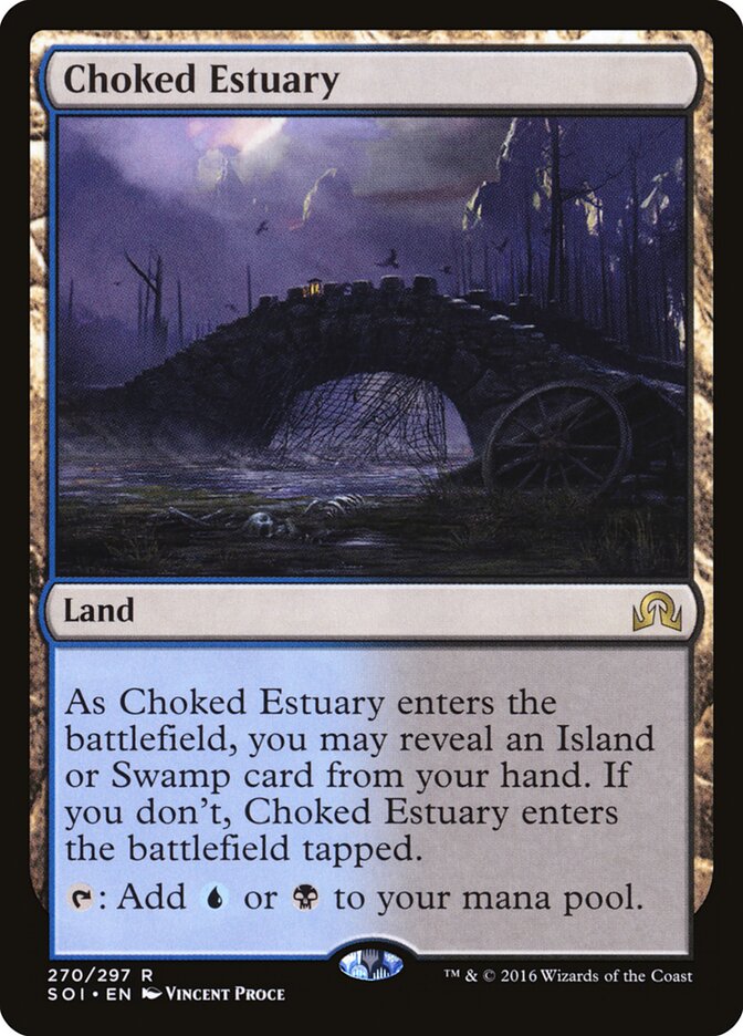 Choked Estuary - Shadows over Innistrad (Rare) [SOI-270]