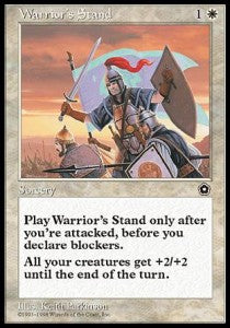 Warrior's Stand - Portal Second Age (Uncommon) Hover Image