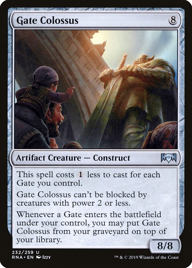 Gate Colossus - Ravnica Allegiance (Uncommon) [RNA-232] Hauptbild