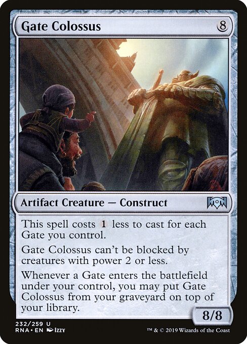 Gate Colossus – Ravnica Allegiance (RNA-232) Magic: The Gathering card