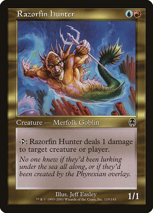 Razorfin Hunter – Apocalypse (APC-119) Magic: The Gathering card