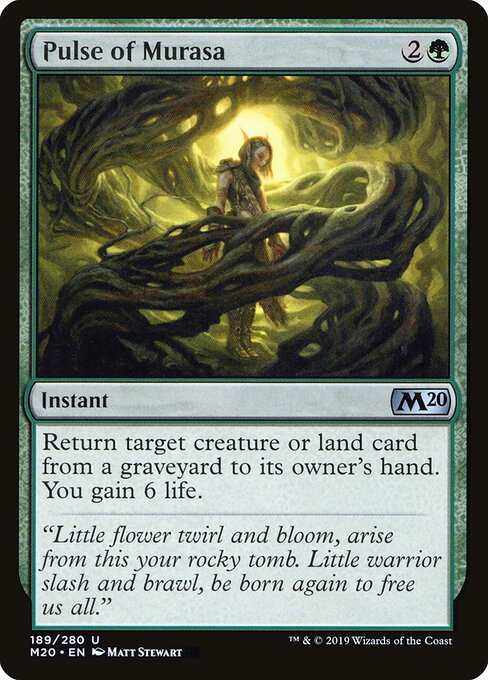 Pulse of Murasa – Core 2020 (M20-189) Magic: The Gathering card
