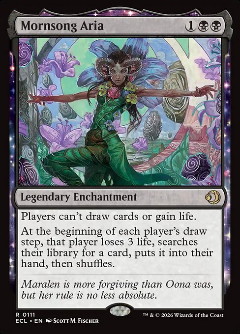 Mornsong Aria – Lorwyn Eclipsed (ECL-111) Magic: The Gathering card Main image