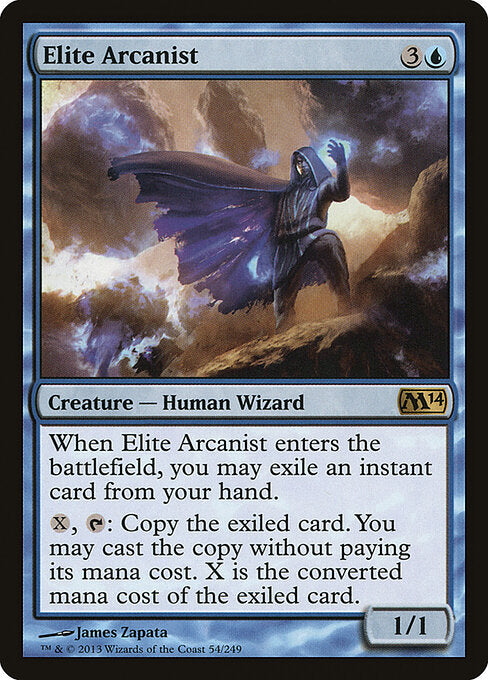 Elite Arcanist – Magic 2014 (M14-54) Magic: The Gathering card