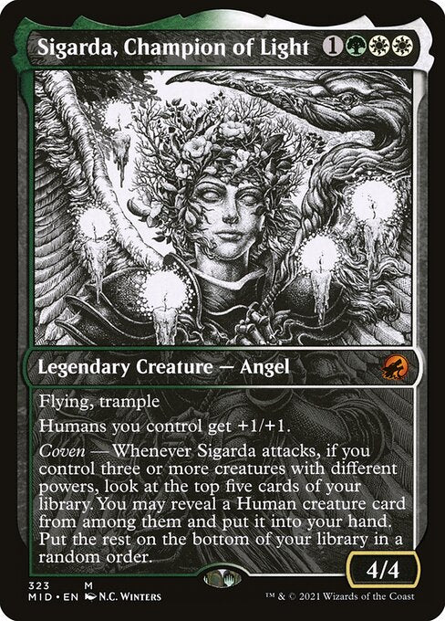 Sigarda, Champion of Light – Innistrad: Midnight Hunt (MID-323) Magic: The Gathering card | LC-REM-20260804-15150818132300-99b66f1b-9341-461d-9f10-a808be1ac324