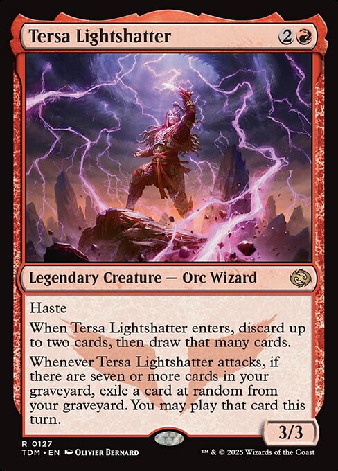 Tersa Lightshatter – Tarkir: Dragonstorm (TDM-127) Magic: The Gathering card