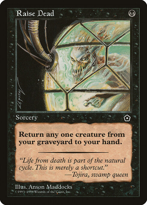 Raise Dead – Portal Second Age (P02-86) Magic: The Gathering card | LC-REM-20260804-15369821913420-99ec4a57-003e-40fd-9998-ed10b38eeed7