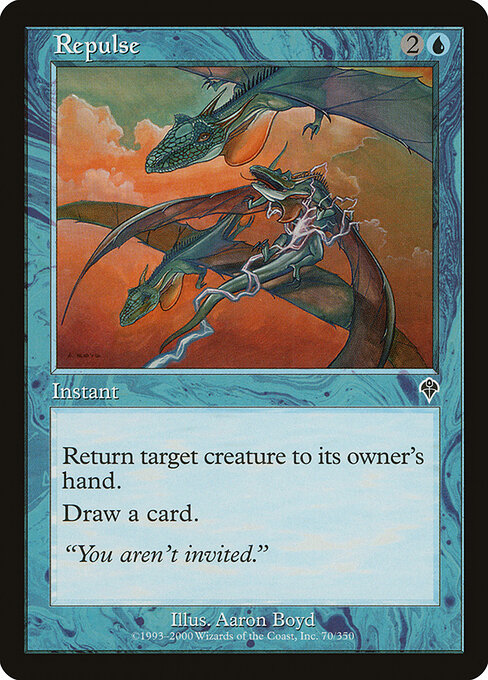 Repulse – Invasion (INV-70) Magic: The Gathering card | LC-REM-20260804-15526065045836-9a04e9be-48be-440e-9825-cfffd4c2b1a4