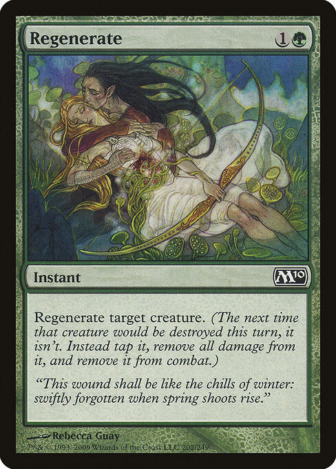 Regenerate – Magic 2010 (M10-202) Magic: The Gathering card