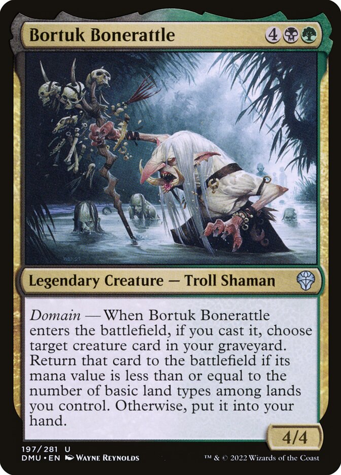 Bortuk Bonerattle - Dominaria United (Uncommon) [DMU-197] Hoofdafbeelding
