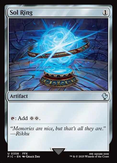 Sol Ring – Final Fantasy Commander (FIC-358) Magic: The Gathering card | LC-REM-20260804-15339661033804-9a34ac23-e318-4c0b-ab4c-e1eaa0e2547e
