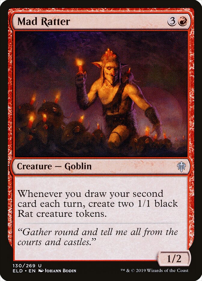 Mad Ratter - Throne of Eldraine (Uncommon) [ELD-130] Main image