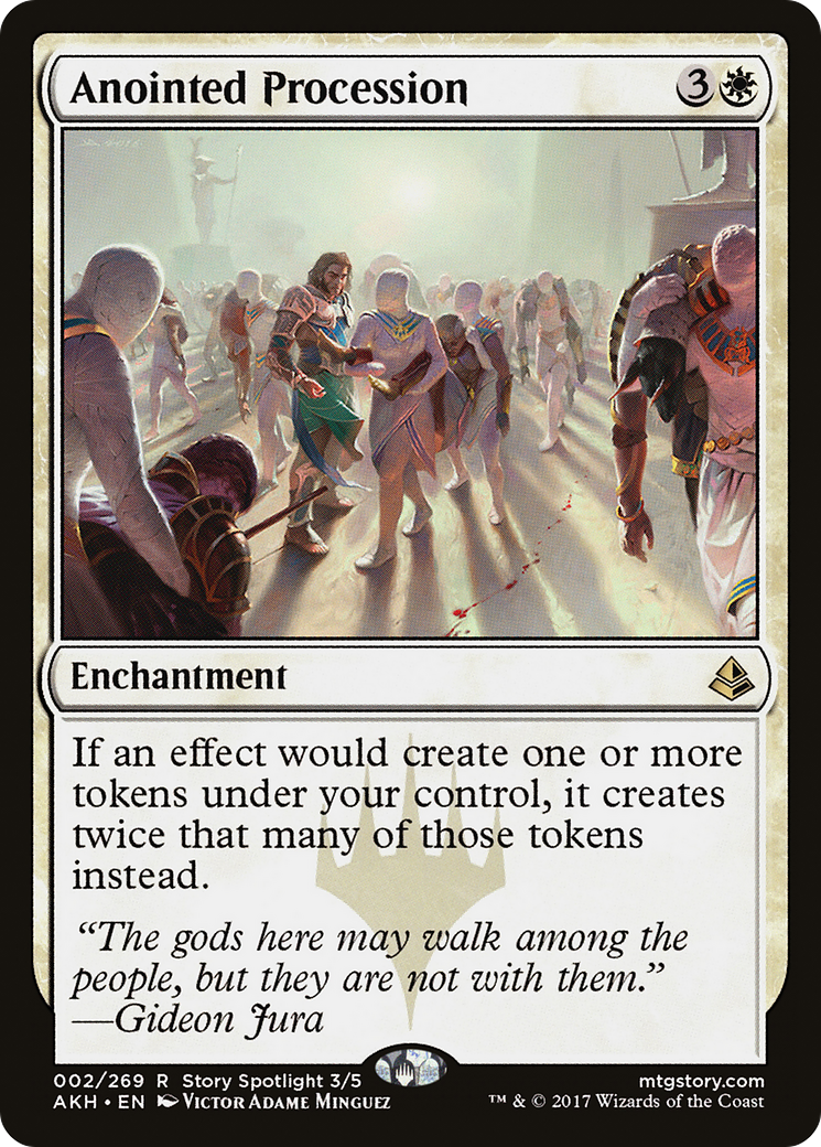 Anointed Procession – Amonkhet 2 – Magic: The Gathering single card Hauptbild