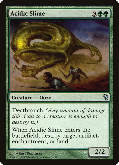 Acidic Slime – Duel Decks: Jace vs. Vraska – DDM 64 – English Magic card