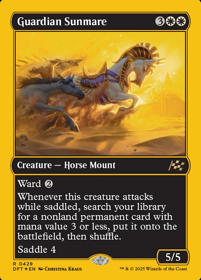 Magic-kaart Guardian Sunmare DFT-429 uit Aetherdrift (Rare) Hoofdafbeelding