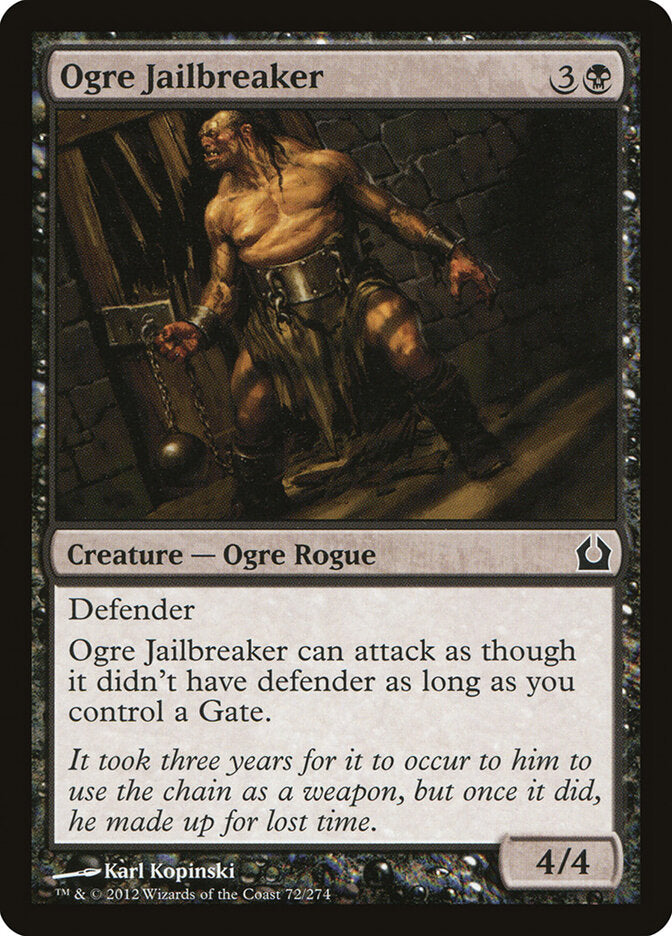 Ogre Jailbreaker - Return to Ravnica (Common) [RTR-72]