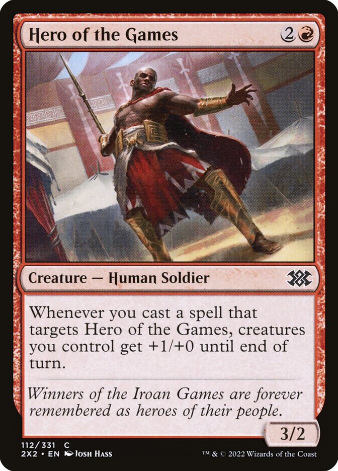 Hero of the Games - Double Masters 2022 (Common) [2X2-112]