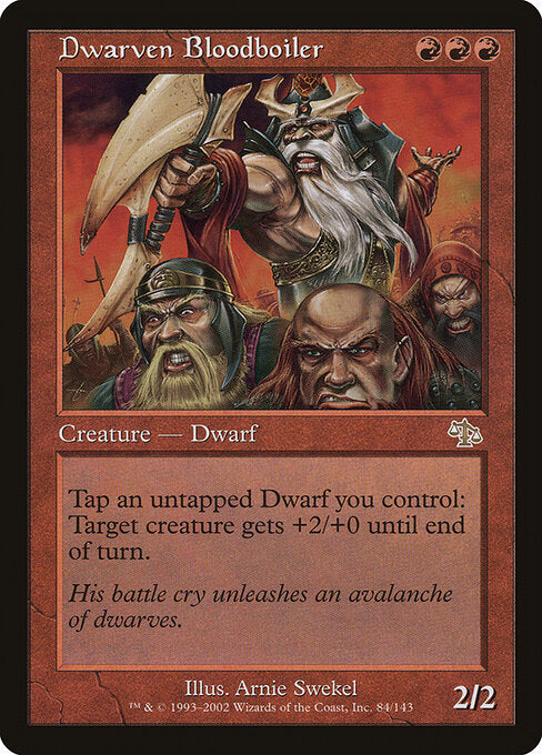 Dwarven Bloodboiler – Judgment (JUD-84) Magic: The Gathering card Imagen principal del producto