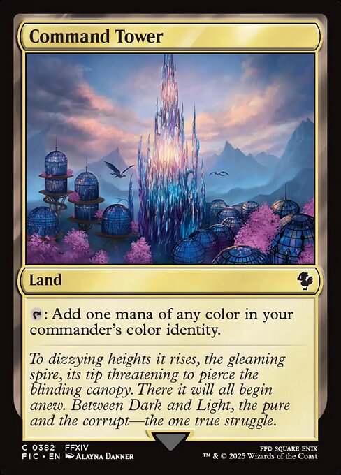 Command Tower – Final Fantasy Commander (FIC-382) Magic: The Gathering card | LC-REM-20260804-15339981832524-9ac9c12b-5135-4124-b01b-336560907940