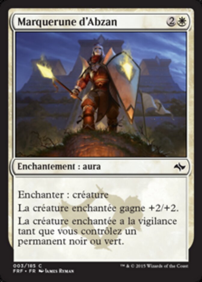 Magic-kaart Abzan Runemark FRF-3 uit Fate Reforged (Common) Main image