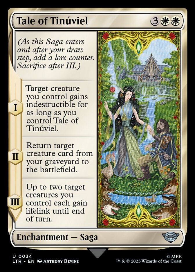Tale of Tinúviel - The Lord of the Rings: Tales of Middle-earth (Uncommon) [LTR-34] Image principale du produit