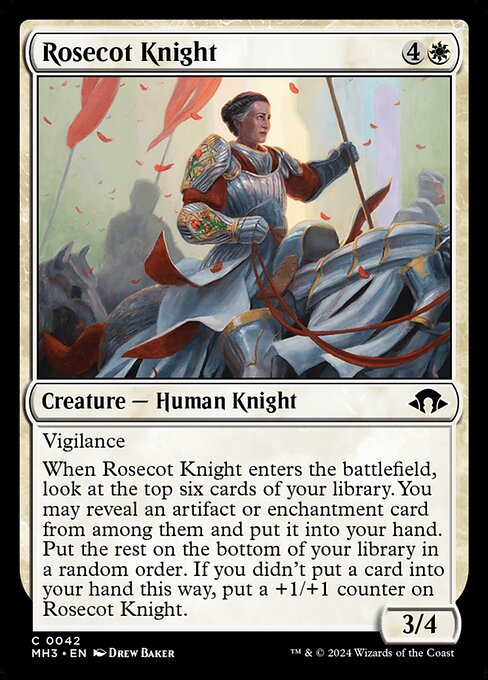 Rosecot Knight – Modern Horizons 3 (MH3-42) Magic: The Gathering card | LC-REM-20260804-15675721875788-9ae7df20-1ccf-459b-b81c-ab8763c77ccf