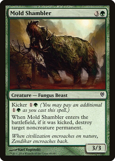 Mold Shambler – Duel Decks: Jace vs. Vraska (DDM-60) Magic: The Gathering card