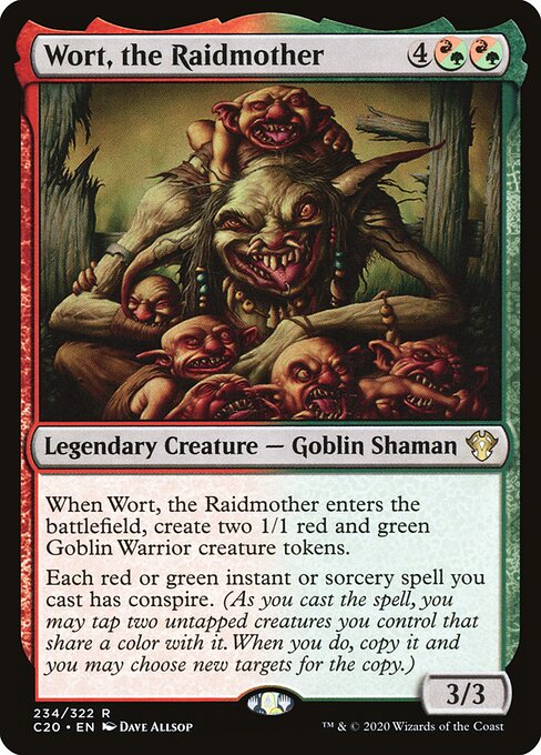 Wort, the Raidmother – Commander 2020 (C20-234) Magic: The Gathering card | LC-REM-20260804-15369849536844-9b46b4ee-263a-4a4b-8fbc-3ea6fa9ba56b