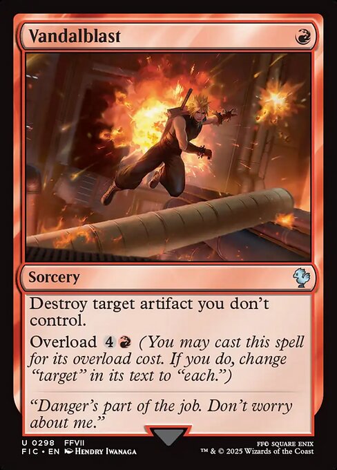 Vandalblast – Final Fantasy Commander (FIC-298) Magic: The Gathering card | LC-REM-20260804-15339698880844-9b5a8df2-2bc0-408c-a9d2-e70c0f56642d Hoofdafbeelding