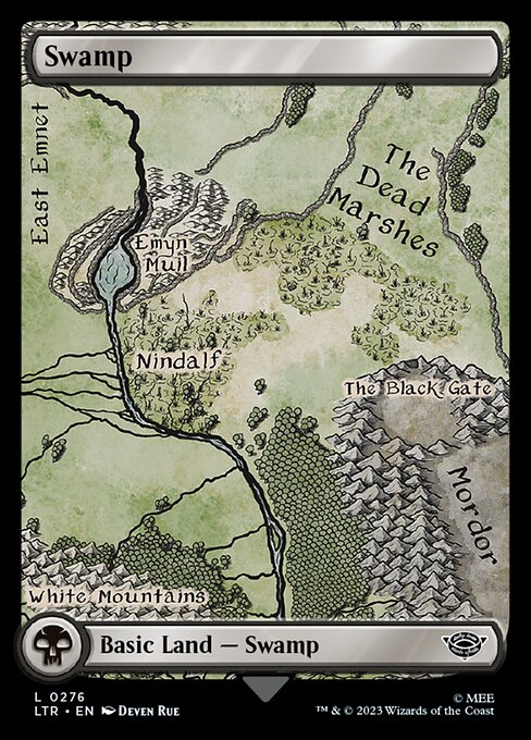 Swamp – The Lord of the Rings: Tales of Middle-earth (LTR-276) Magic: The Gathering card Immagine principale del prodotto