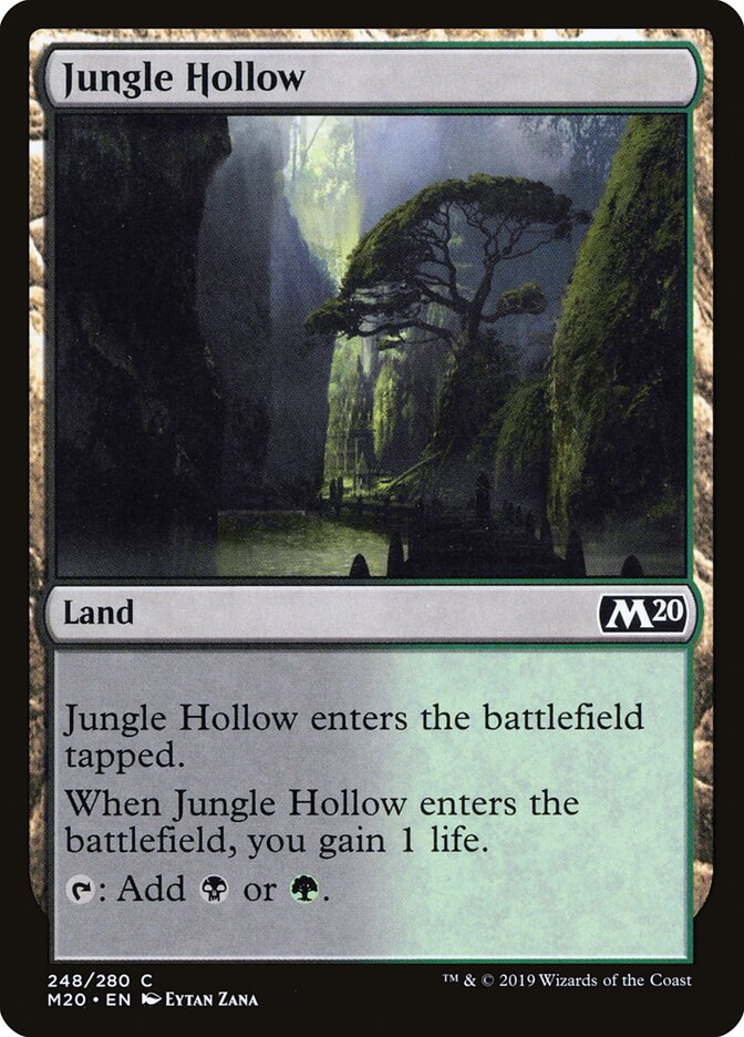 Jungle Hollow - Core 2020 (Common) [M20-248]