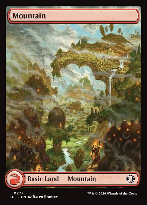 Mountain – Lorwyn Eclipsed (ECL-277) Magic: The Gathering card