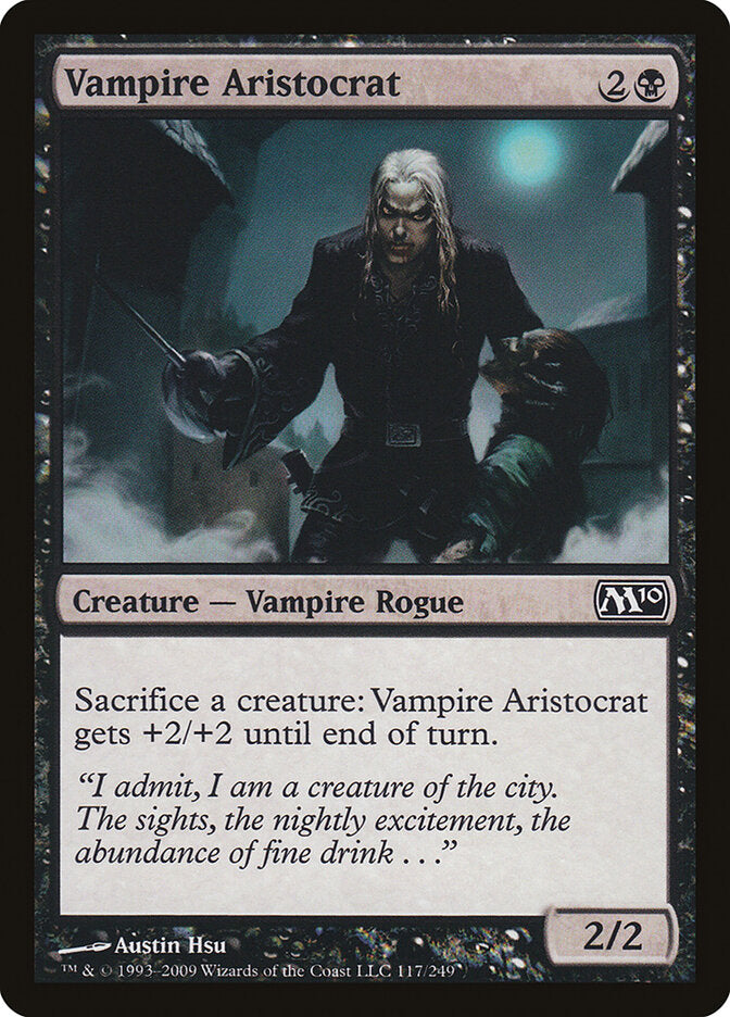 Vampire Aristocrat - Magic 2010 (Common) [M10-117] Hauptbild