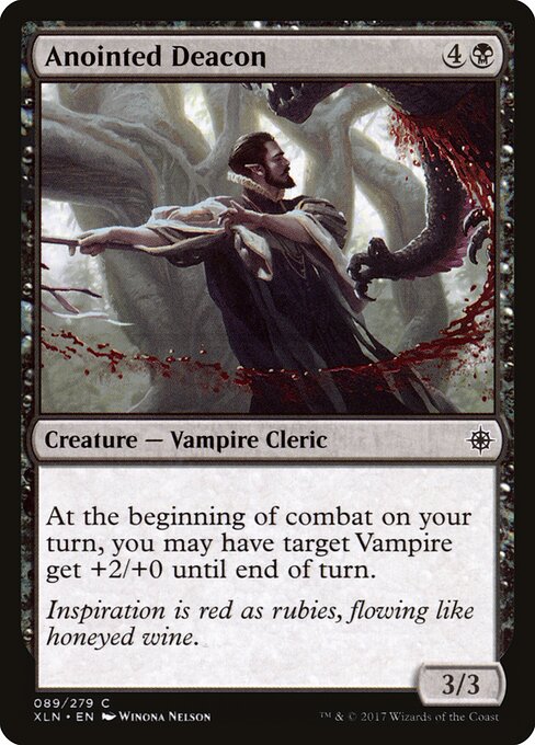 Anointed Deacon – Ixalan (XLN-89) Magic: The Gathering card