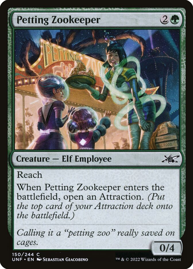 Petting Zookeeper - Unfinity (Common) [UNF-150]