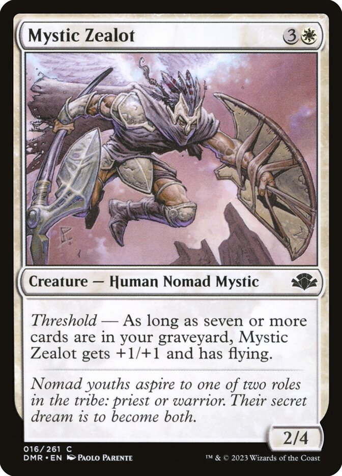 Mystic Zealot - Dominaria Remastered (Common) [DMR-16]
