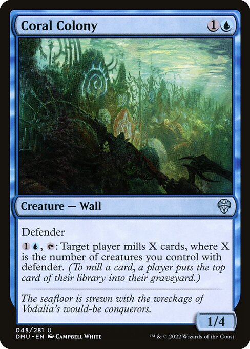 Coral Colony – Dominaria United (DMU-45) Magic: The Gathering card