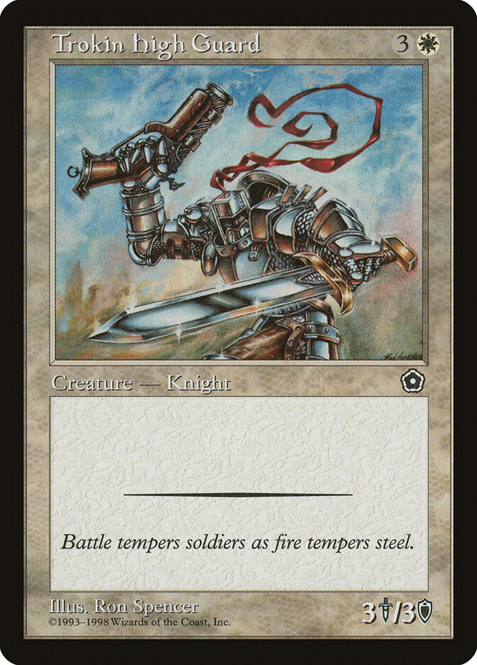 Magic-kaart Trokin High Guard P02-26 uit Portal Second Age (Common)