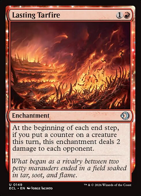 Lasting Tarfire – Lorwyn Eclipsed (ECL-149) Magic: The Gathering card
