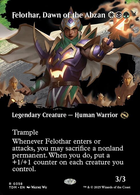 Felothar, Dawn of the Abzan – Tarkir: Dragonstorm (TDM-358) Magic: The Gathering card | LC-REM-20260804-15401859416396-9c4f9d0f-11fa-4986-a7e8-64a922681906