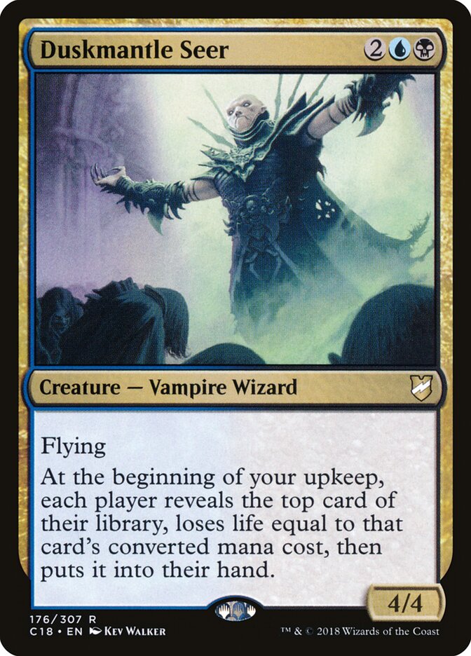 Duskmantle Seer - Commander 2018 (Rare) [C18-176]